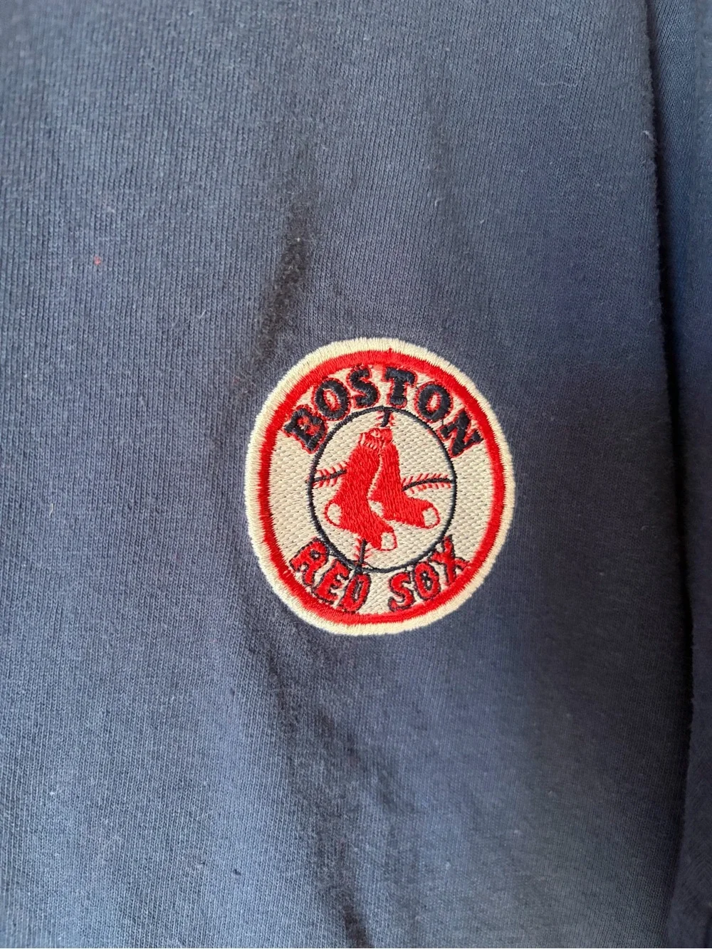 Vintage Boston Red Sox mlb long sleeve partial turtle neck shirt puma brand XL